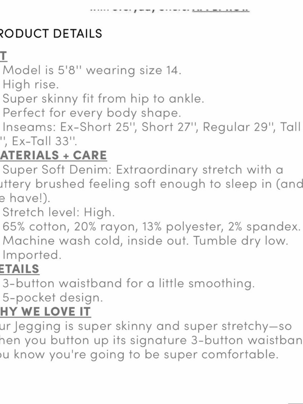 torrid Black Women's Skinny Jeans - Picture 6 of 6